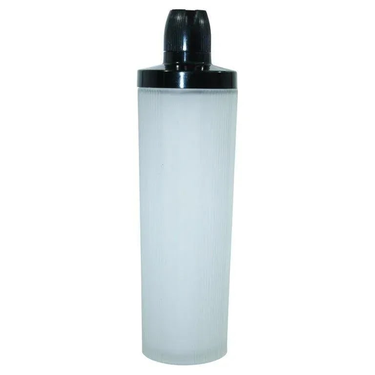 Circa 1930 Art Deco Frosted Glass and Bakelite Empire Cocktail Shaker - 13