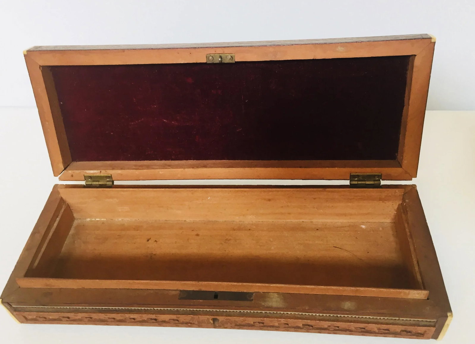 Antique Anglo Indian Mother of Pearl Inlay Box - 3