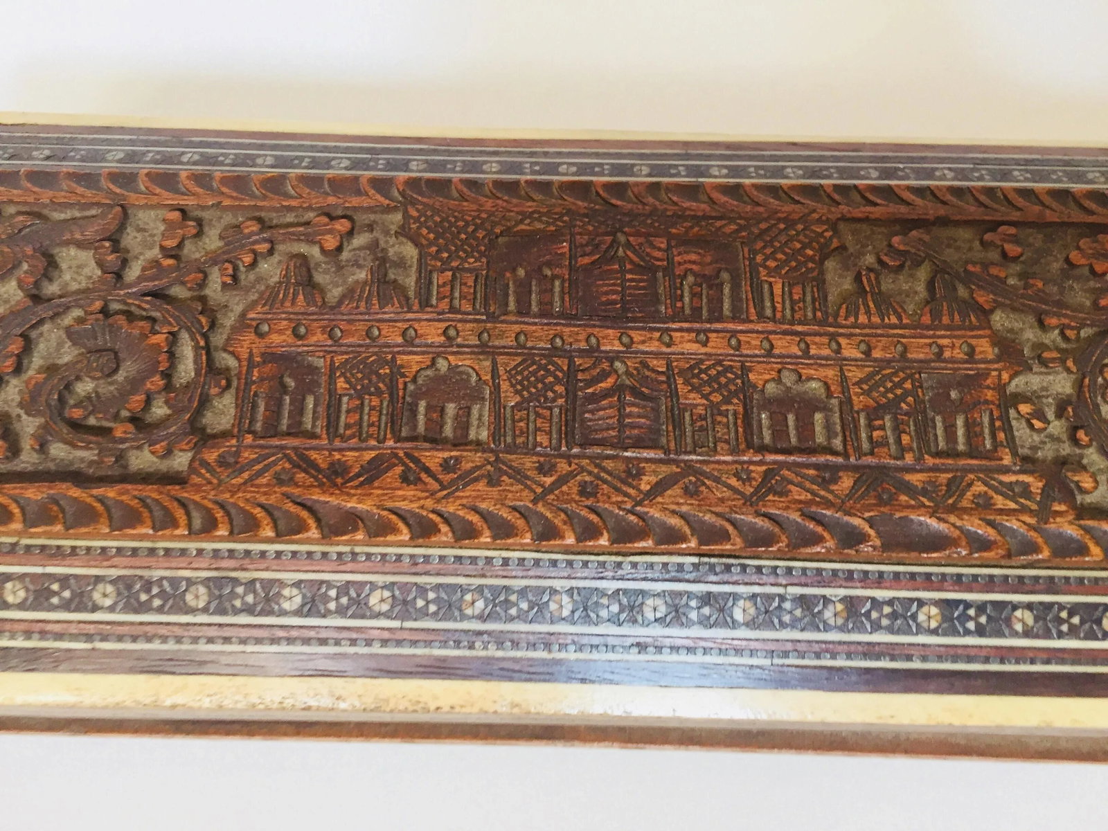 Antique Anglo Indian Mother of Pearl Inlay Box - 5