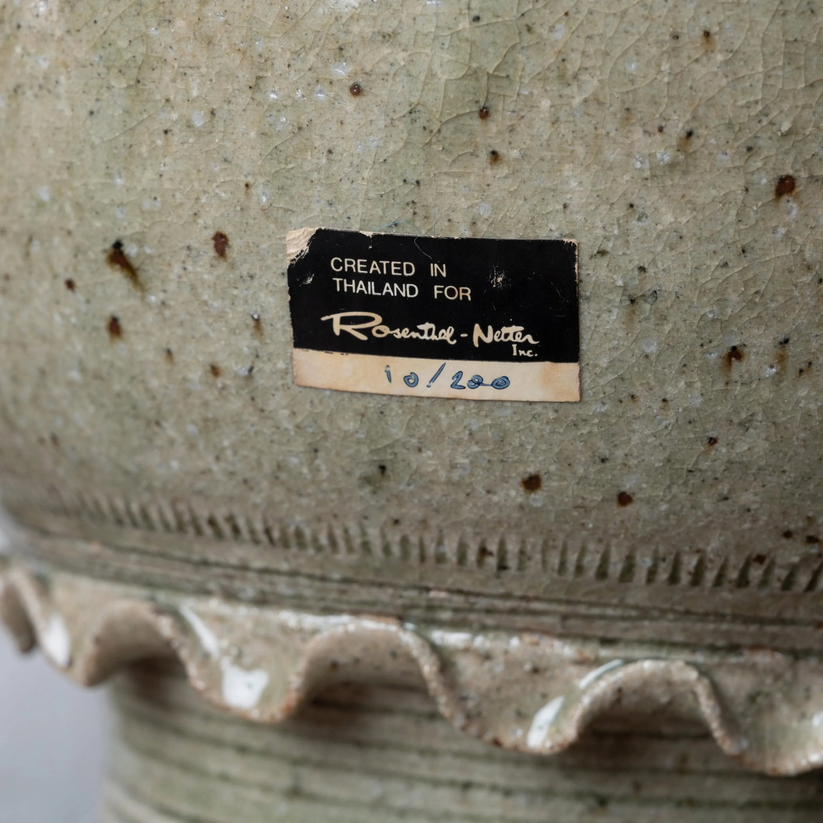A Group of Thai Celadon Jars for Rosenthal-Netter, C.1960s - 7