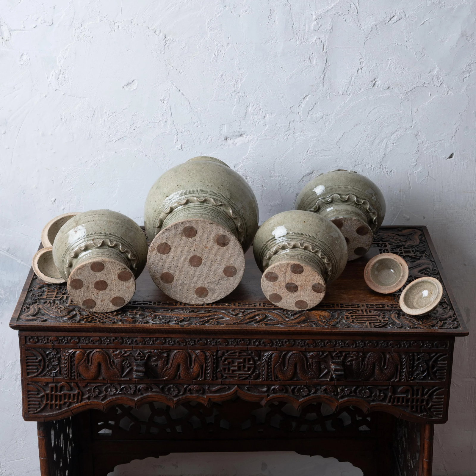 A Group of Thai Celadon Jars for Rosenthal-Netter, C.1960s - 8