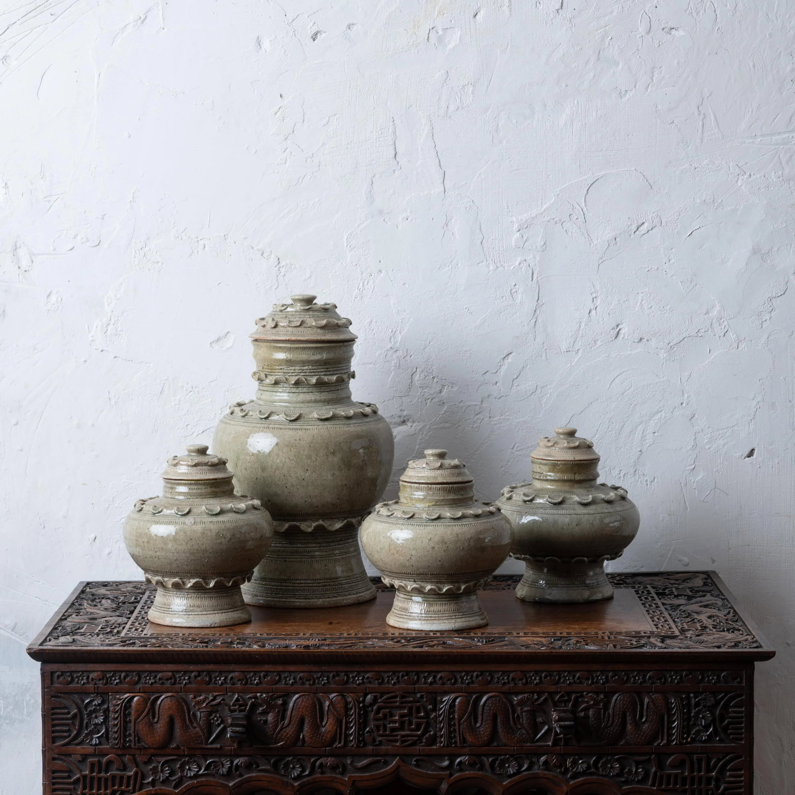 A Group of Thai Celadon Jars for Rosenthal-Netter, C.1960s - 9