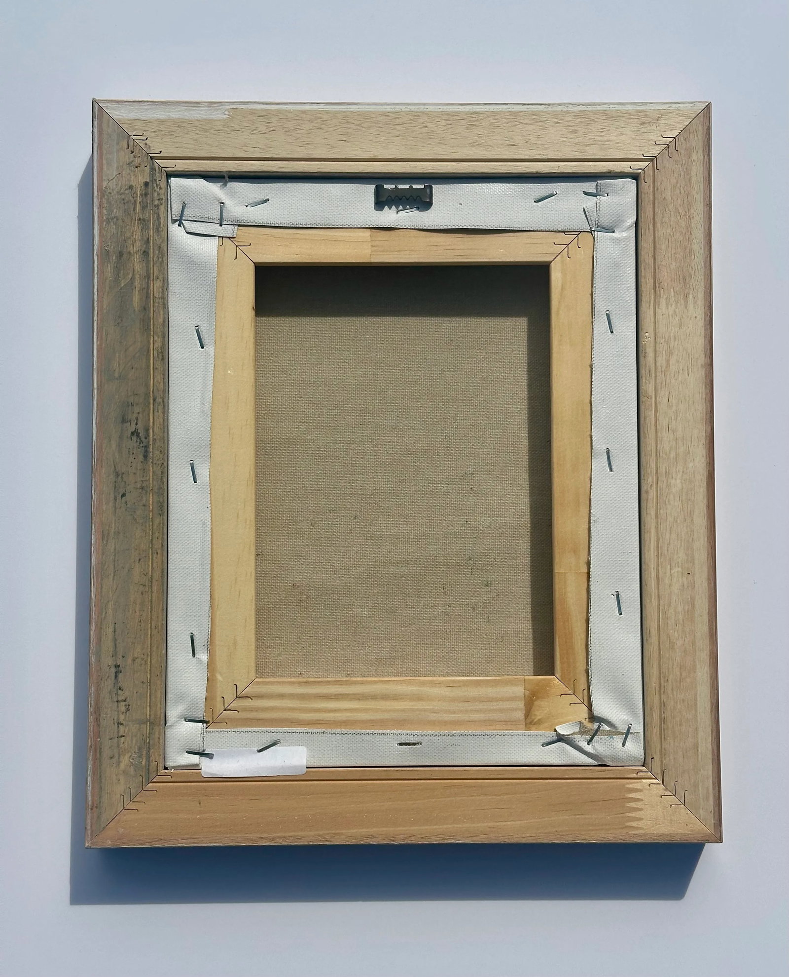 Contemporary Coastal Beach Seascape Oil Painting in Driftwood Frame - 5