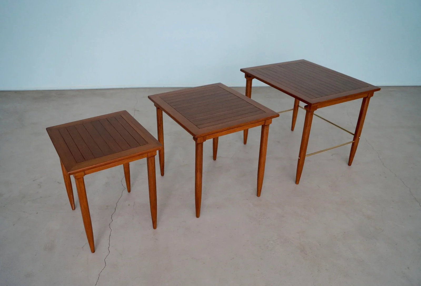 1950s Mid-Century Modern Tomlinson Nesting Tables - Set of 3 - 7