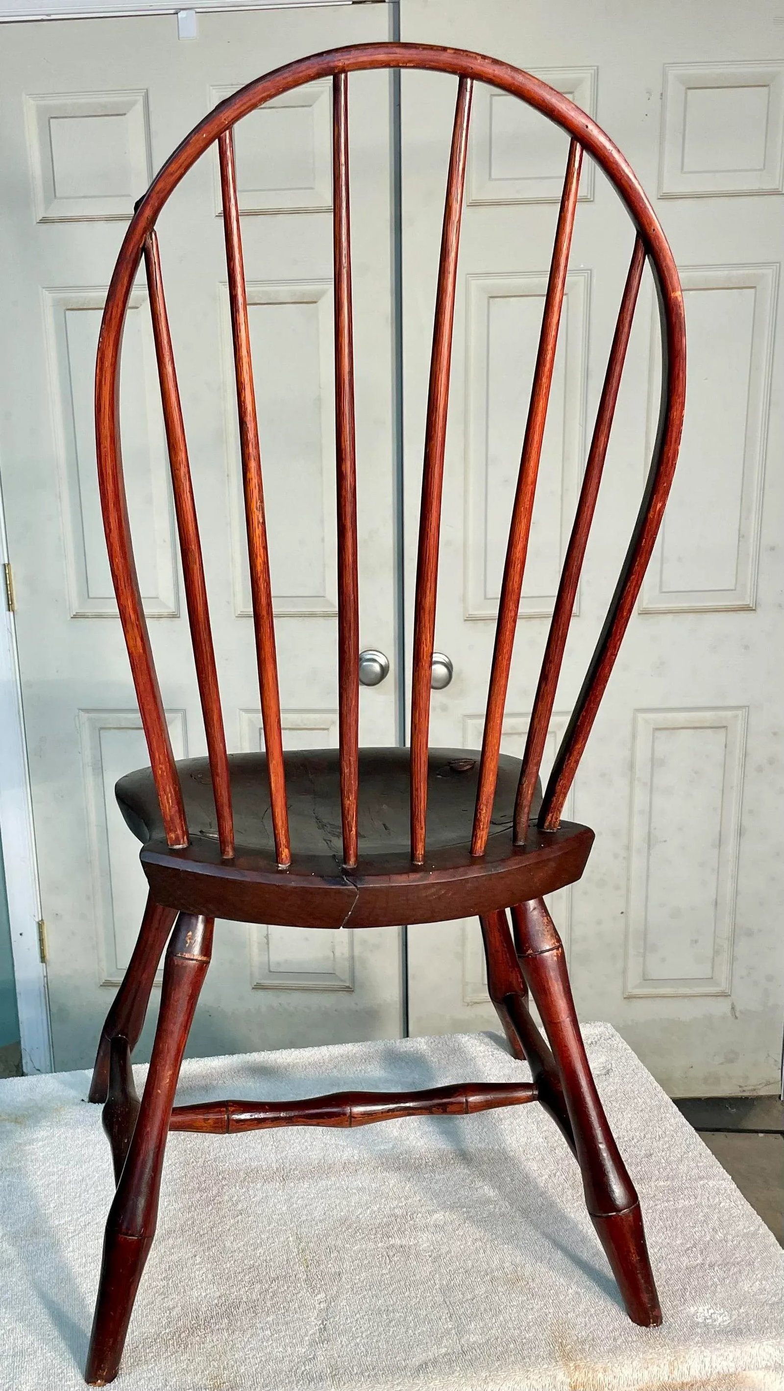 Antique Bow Back Windsor Chair - 2