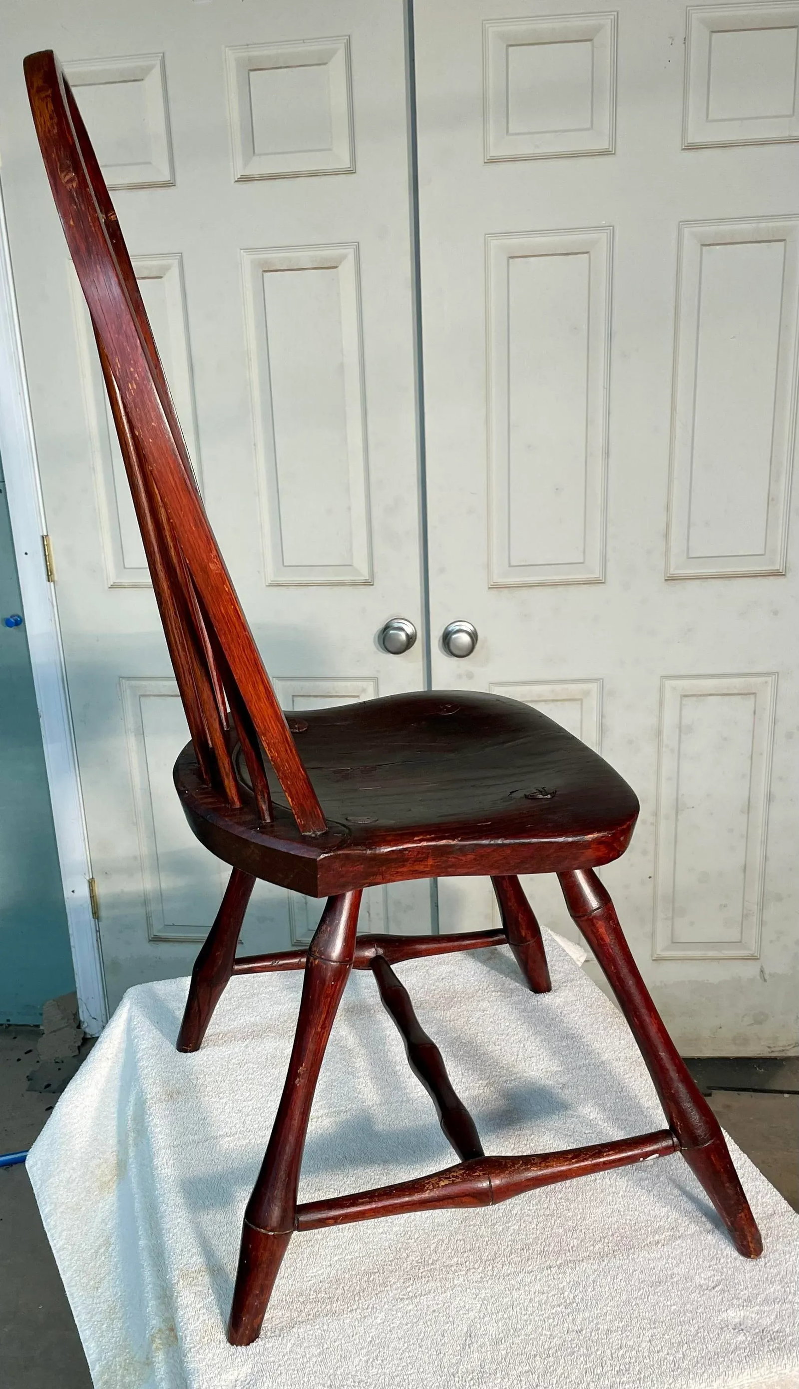 Antique Bow Back Windsor Chair - 3