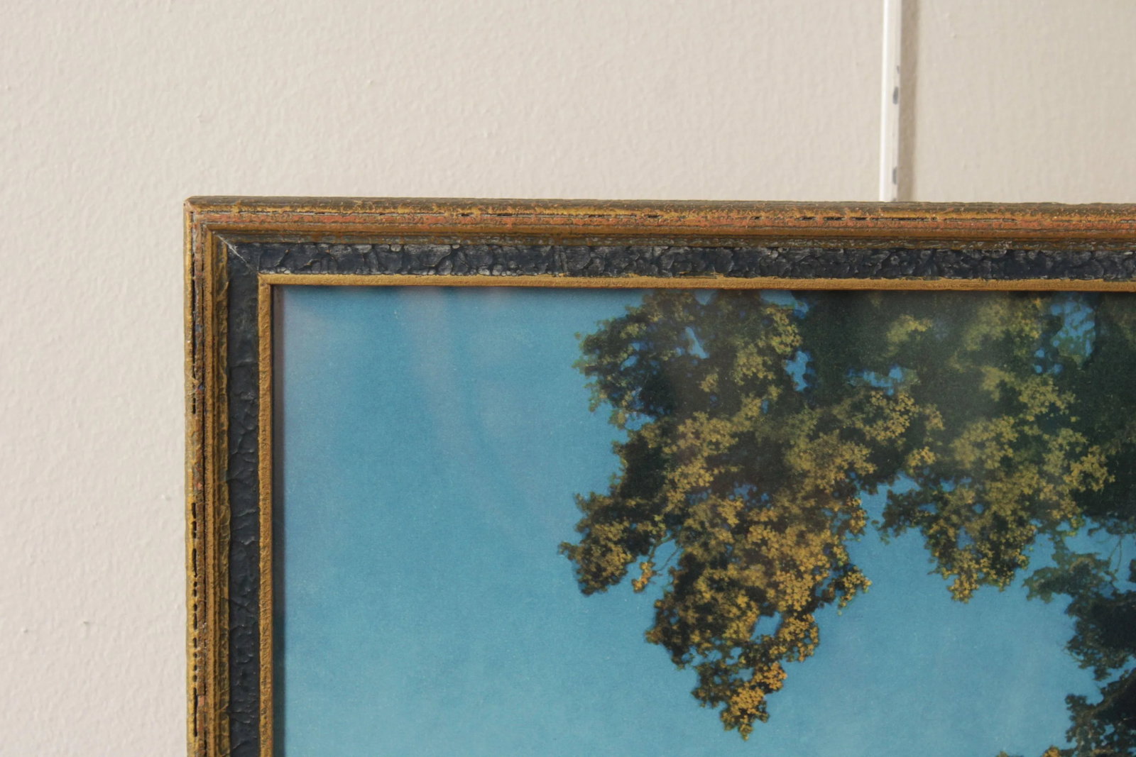 Early 20th Century Maxfield Parrish Arts & Crafts Framed 'The Lute Players' Print - 5