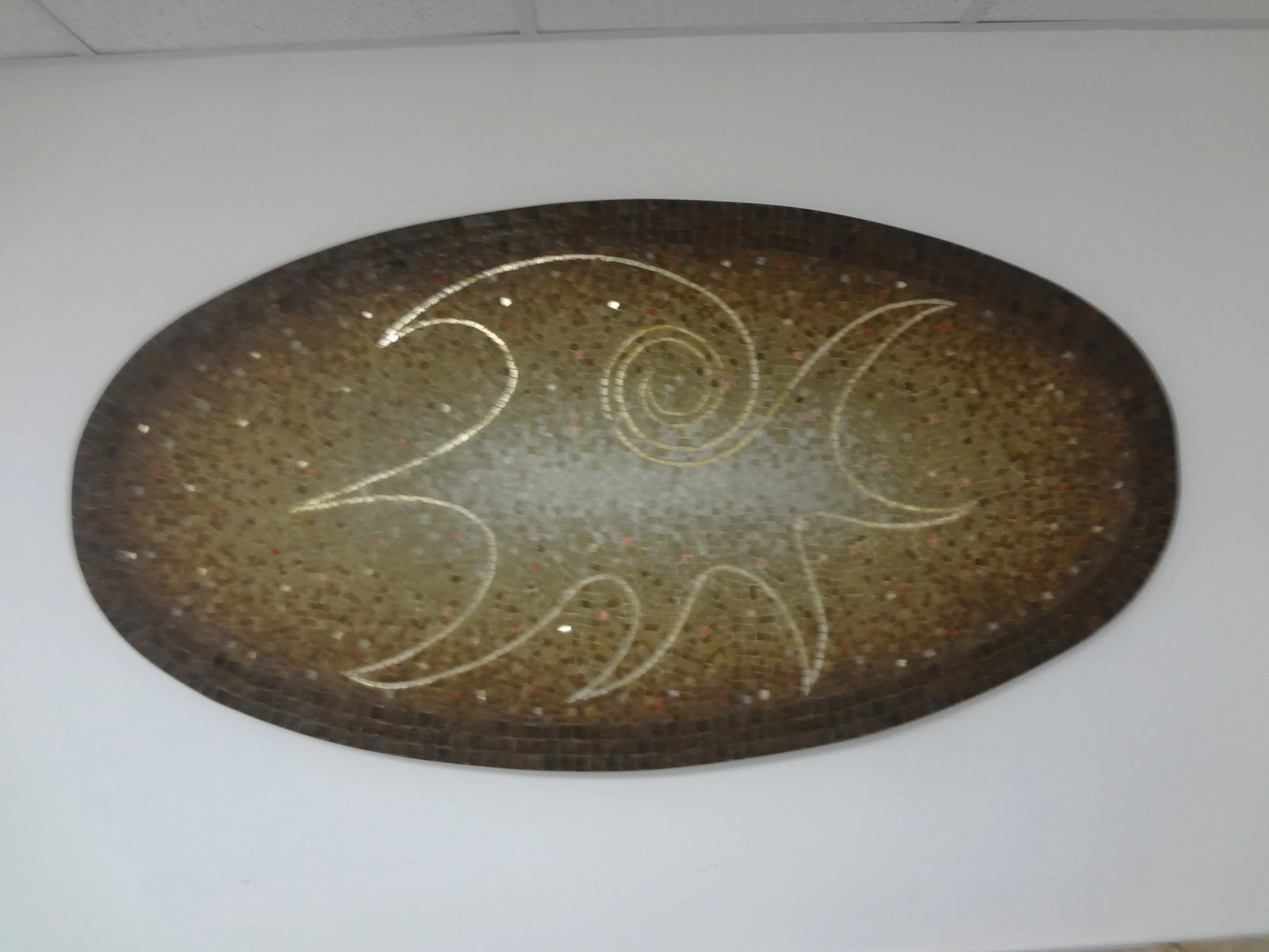 1950s Mexican Modern Mosaic Tile Wall Sculpture Signed Genaro Alvarez - 2