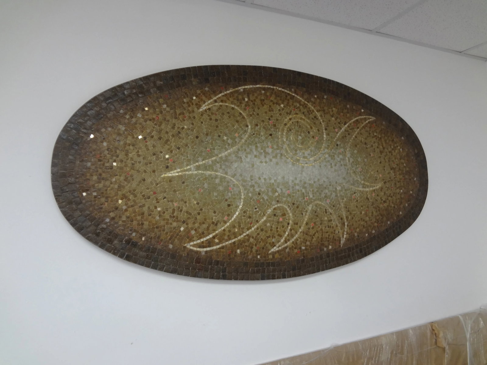 1950s Mexican Modern Mosaic Tile Wall Sculpture Signed Genaro Alvarez - 5