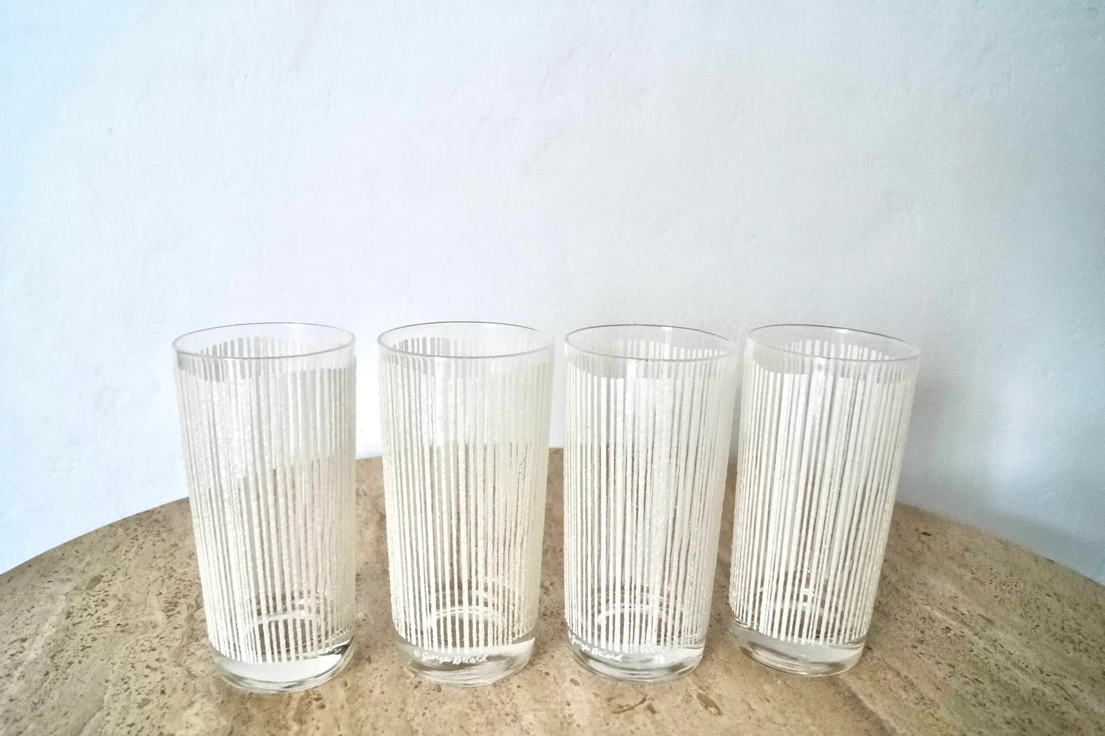 1960's Mid-Century Modern Georges Briard Highball Glasses Drinkware - Set of 4 - 2