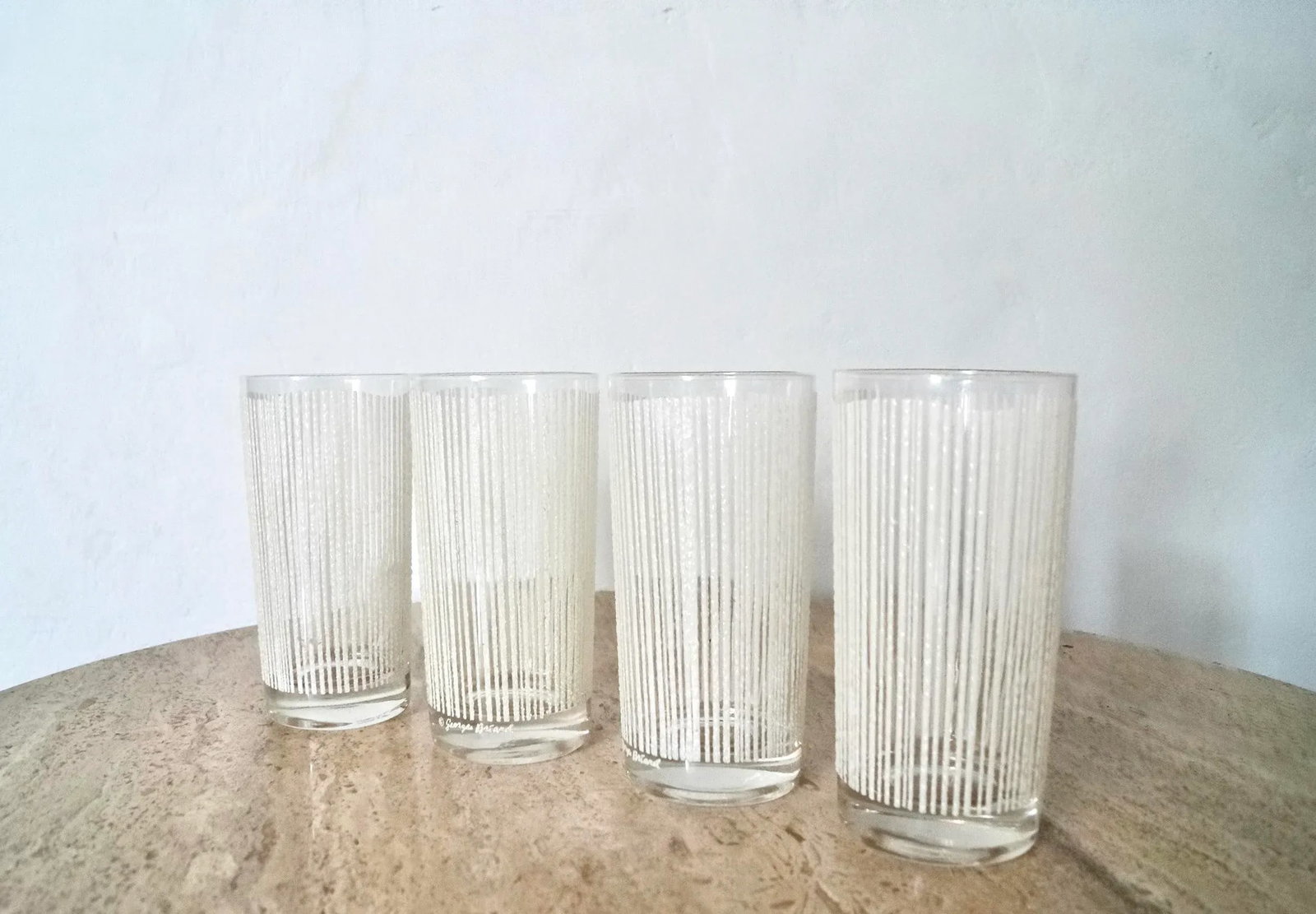 1960's Mid-Century Modern Georges Briard Highball Glasses Drinkware - Set of 4 - 4