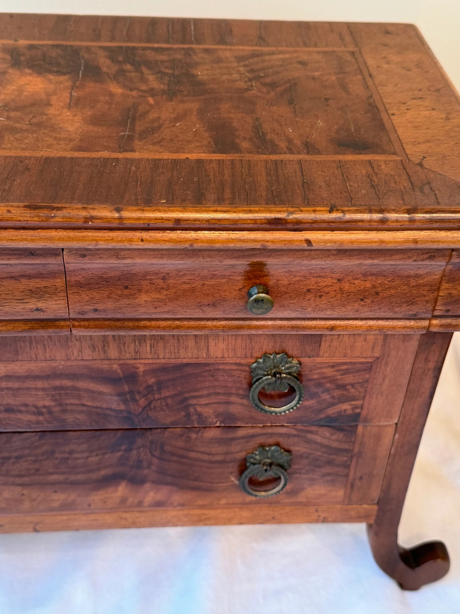 Late 20th Century Antique Italian Empire Style Jewelry Chest - 2
