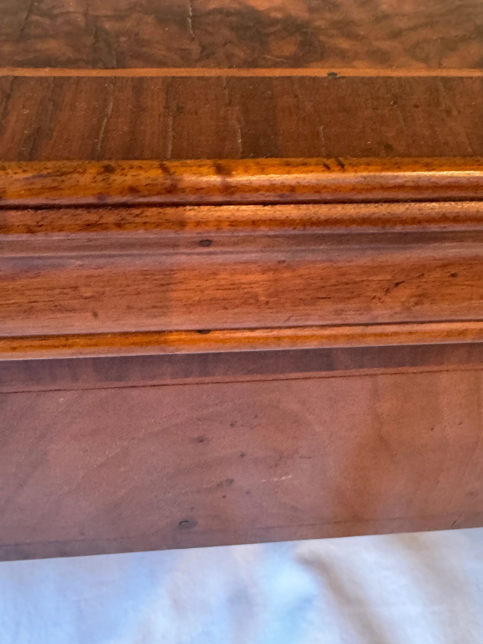 Late 20th Century Antique Italian Empire Style Jewelry Chest - 9