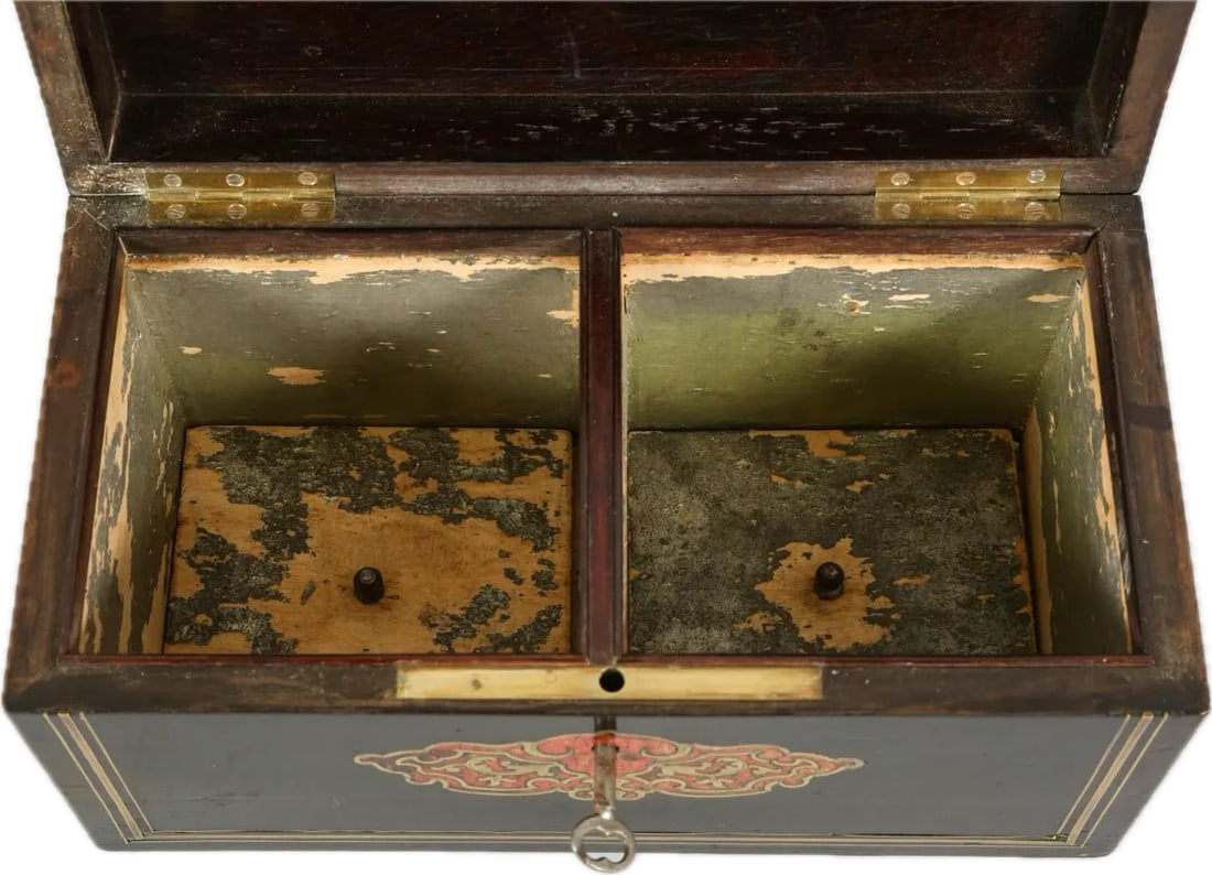 Louis XIV Style Boulle Tea Caddy - 10