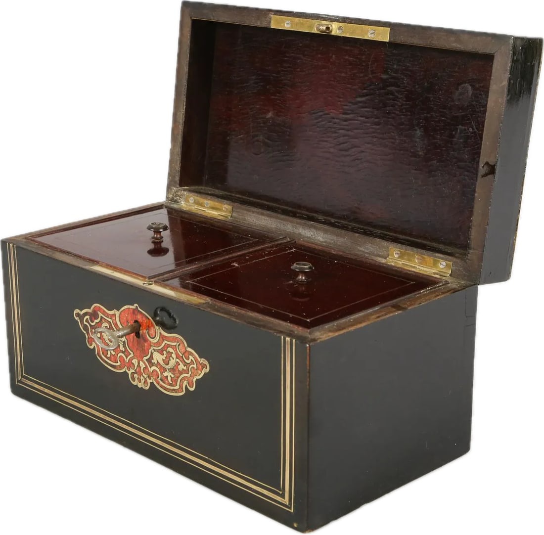 Louis XIV Style Boulle Tea Caddy - 6