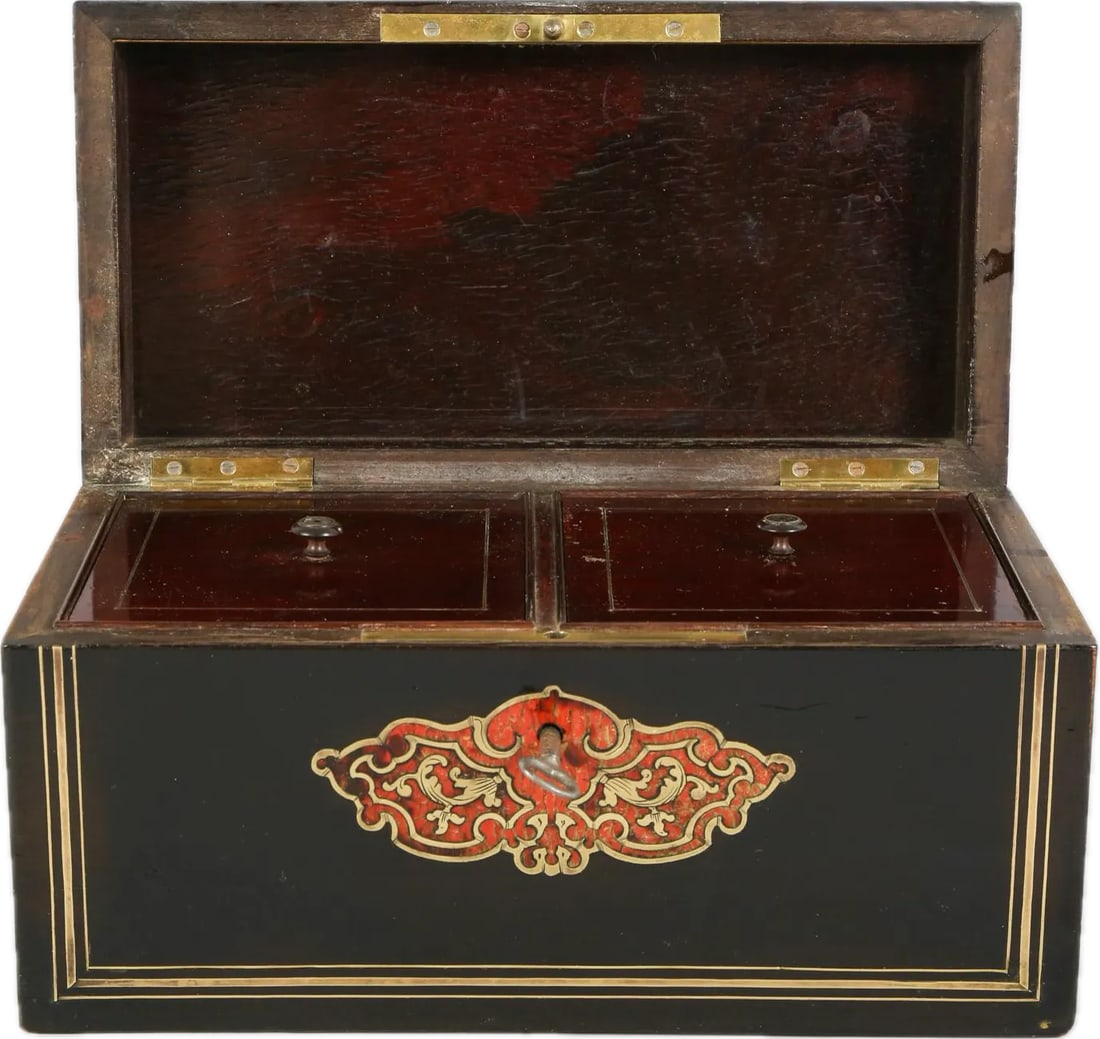 Louis XIV Style Boulle Tea Caddy - 8