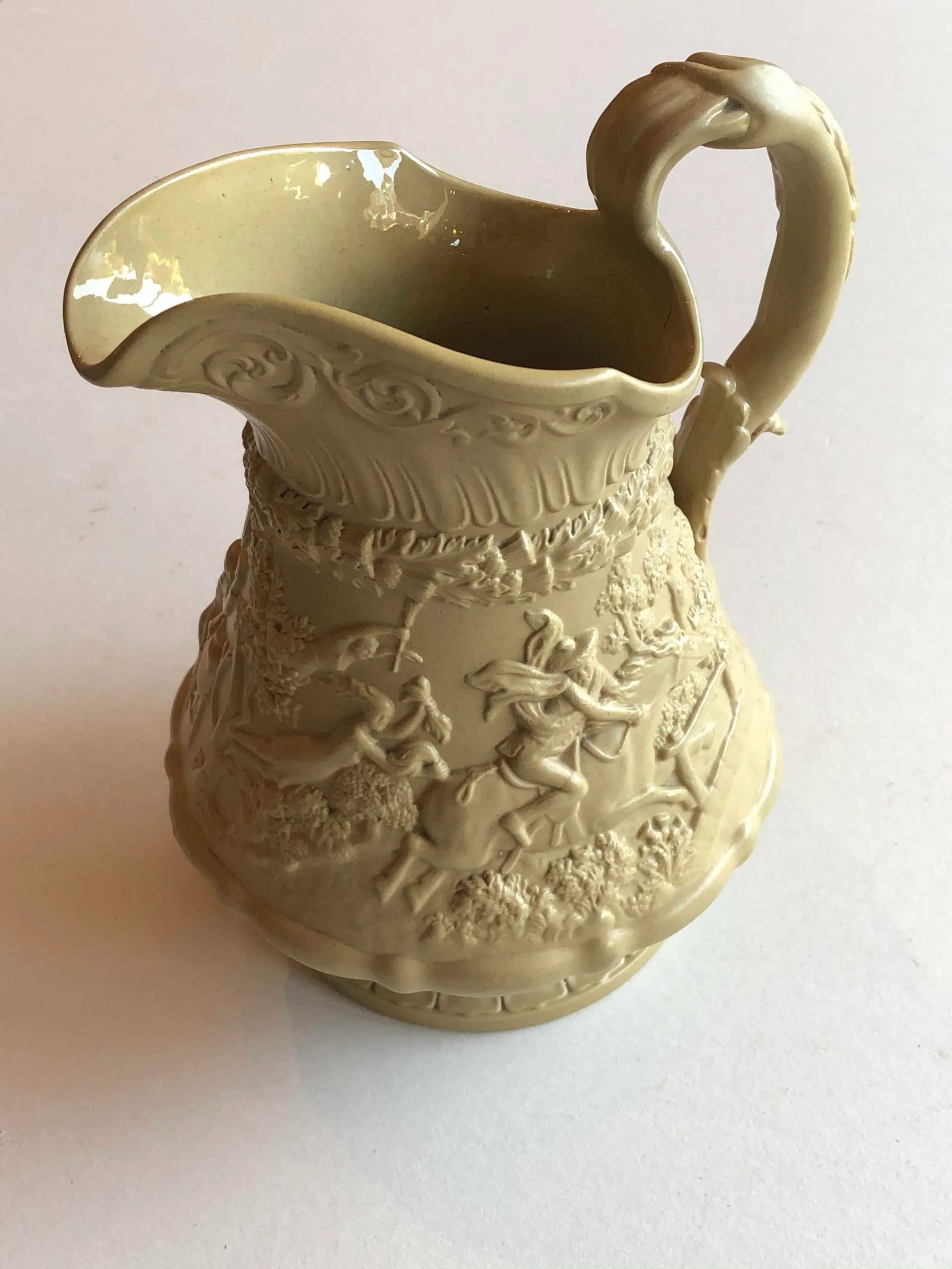 Antique Ridgway Drabware Jug - 3