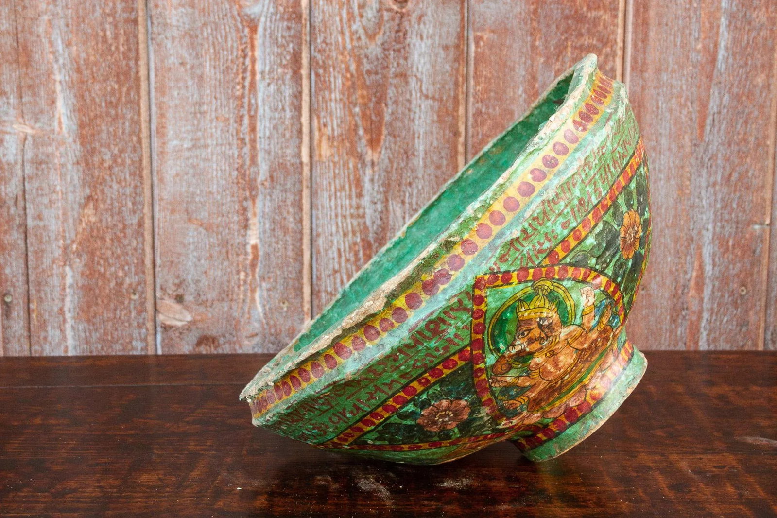Ganesha Antique Papier MachâË†Å¡Ã‚Â© Bowl - 5