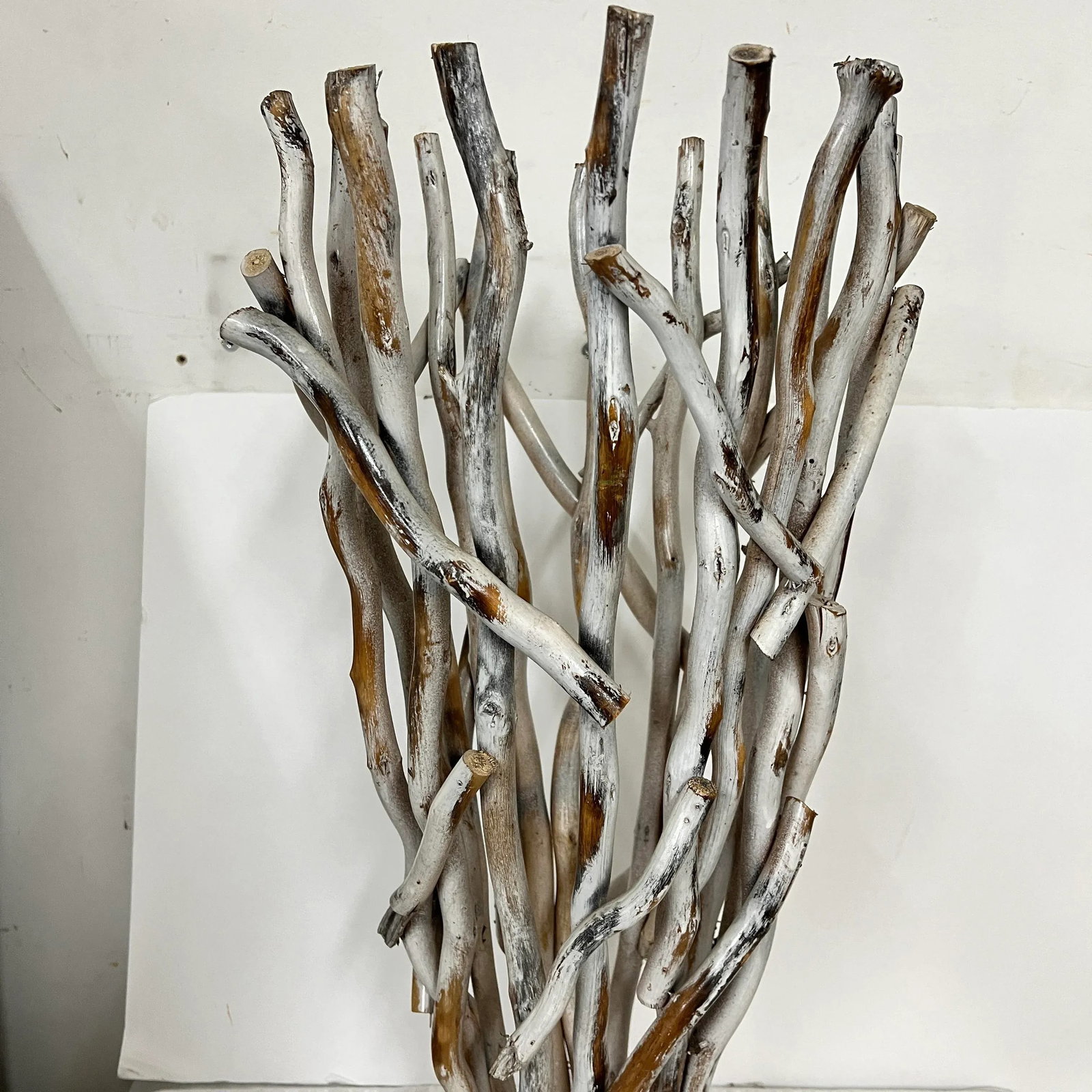 Rustic Farmhouse Coastal Driftwood Art Sculpture - 5