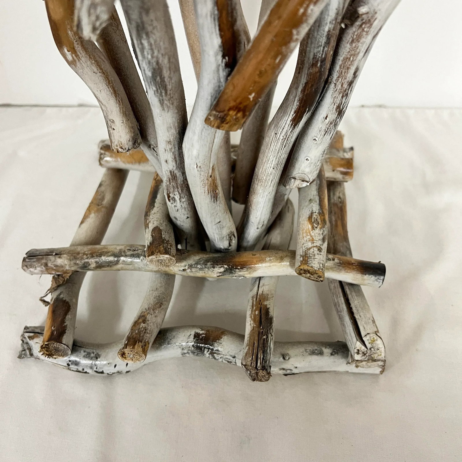 Rustic Farmhouse Coastal Driftwood Art Sculpture - 6