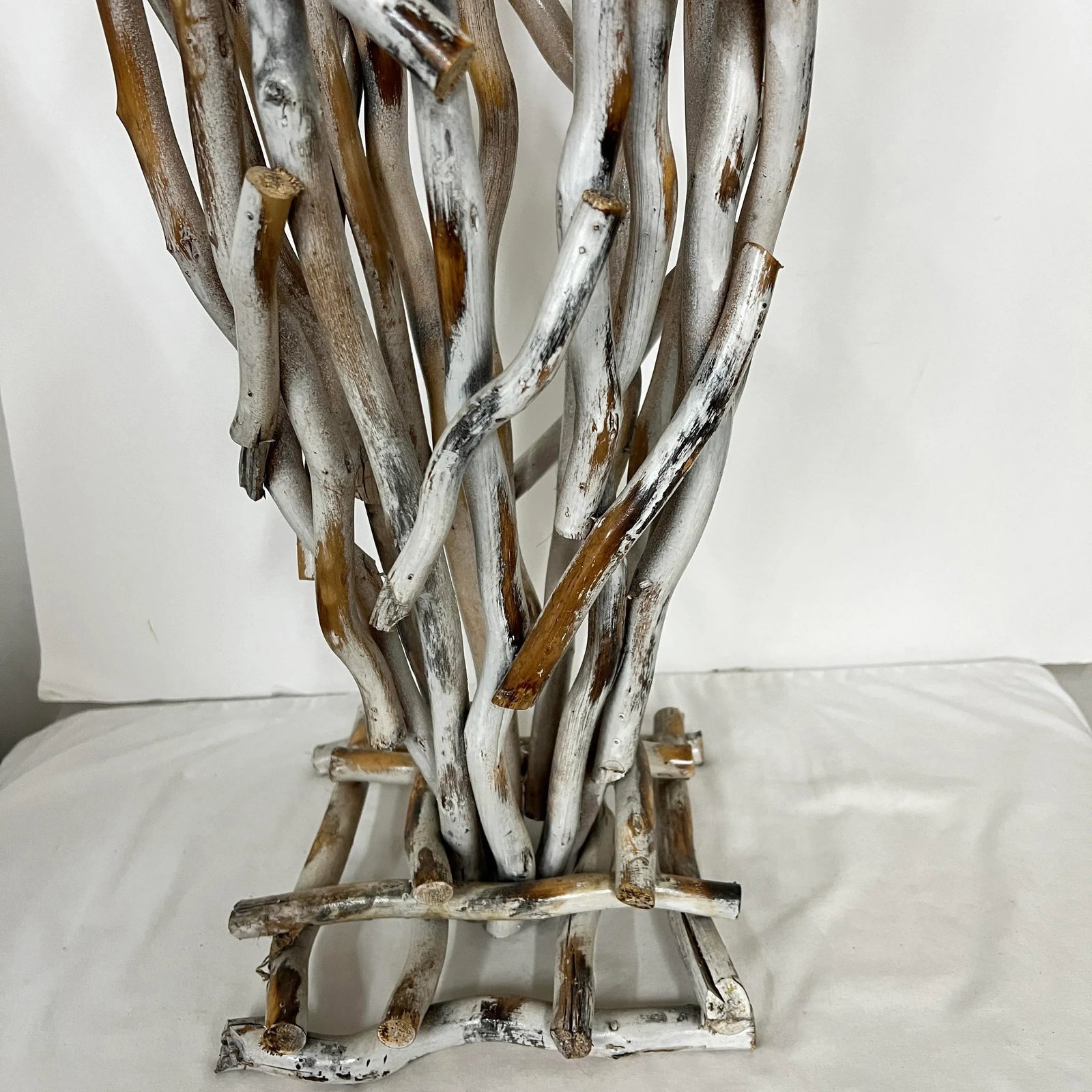 Rustic Farmhouse Coastal Driftwood Art Sculpture - 7