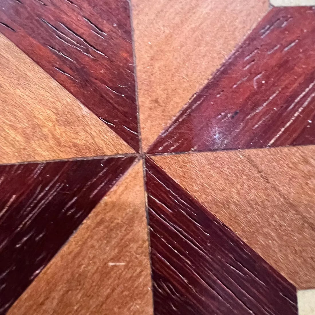 2000s Mosaic Marquetry Exotic Wood Box Signed - 9