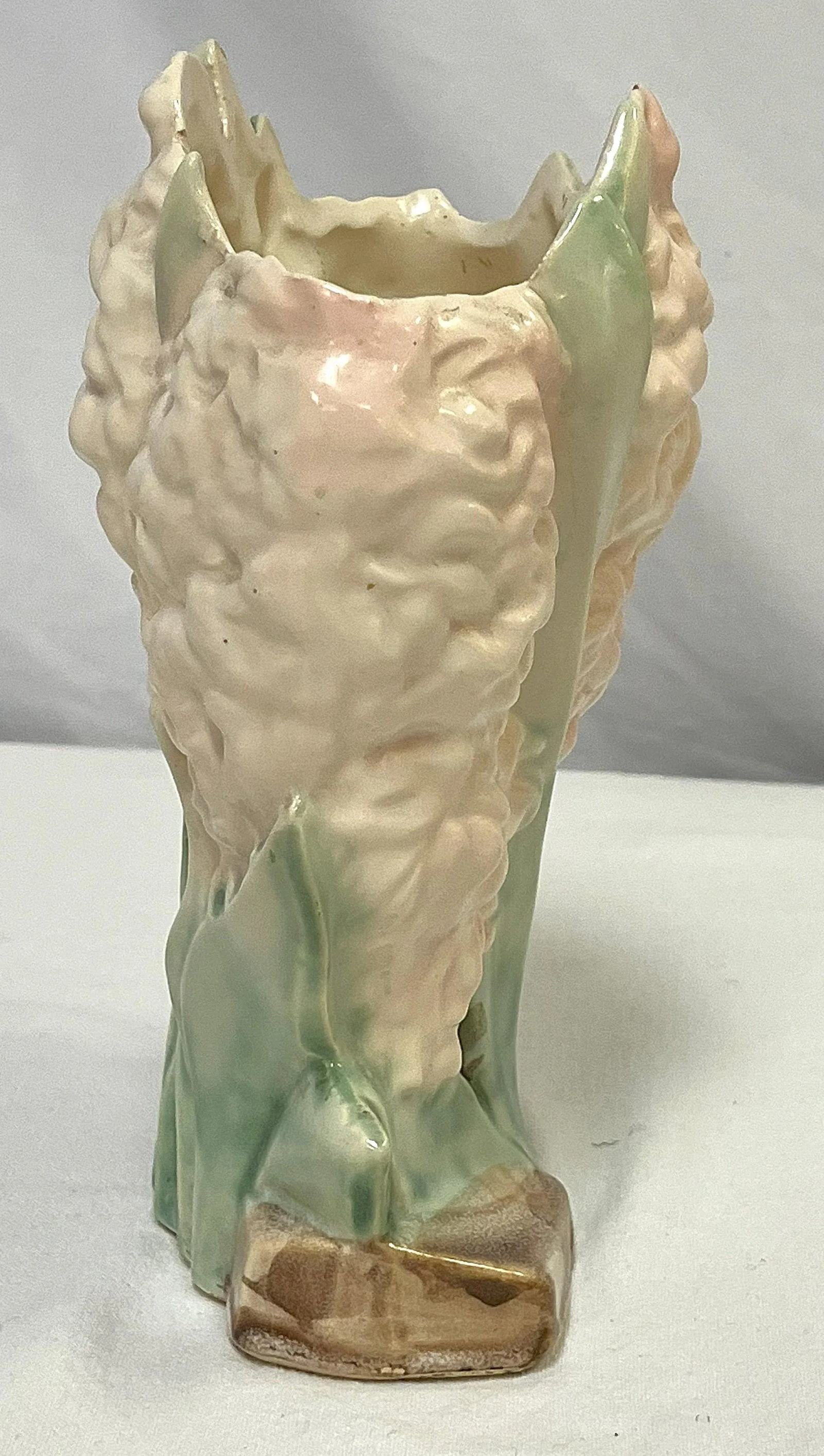 1940's McCoy Pottery Hyacinth Vase, Marked - 5