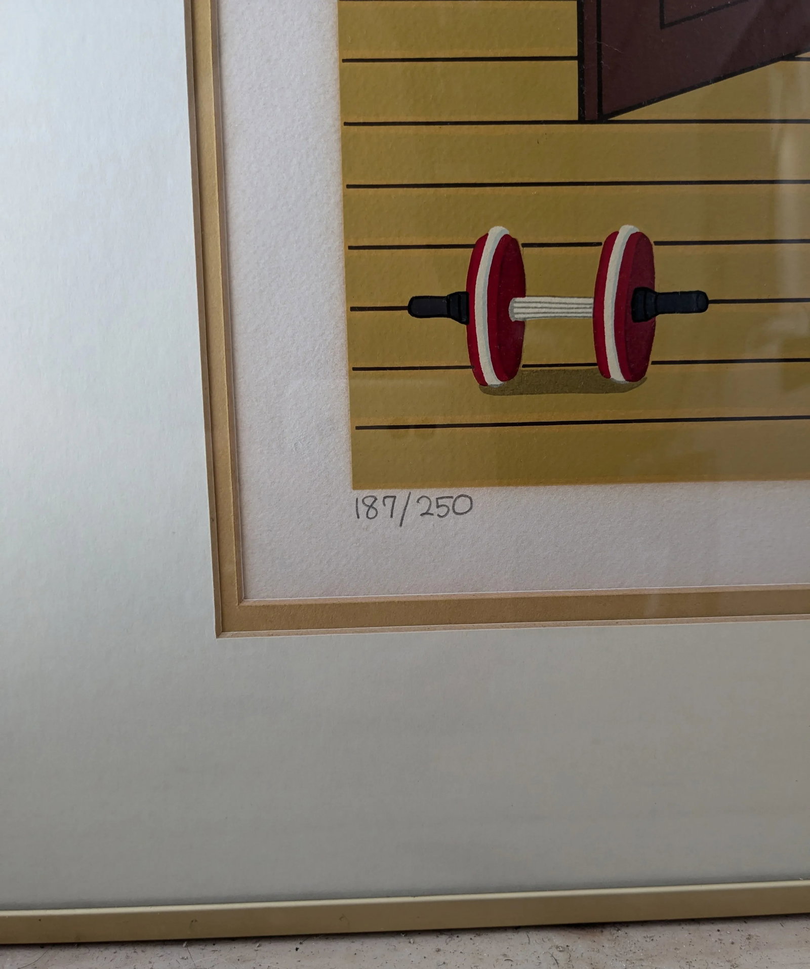 Jimmy's Closet" by Oku Shigeo Okumura – Signed & Numbered Lithograph - 8