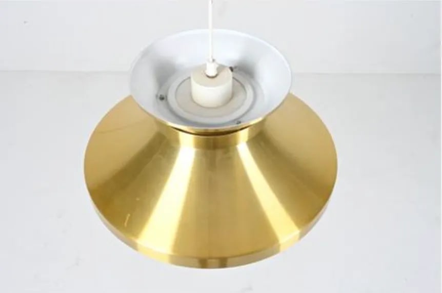 1970s Brass Pendant Lamp by Carl Thorne - 2