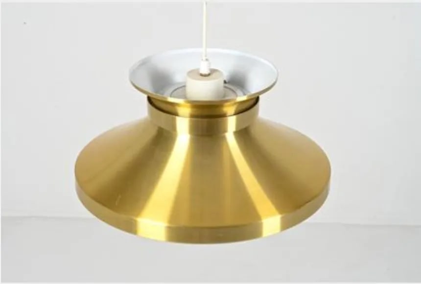 1970s Brass Pendant Lamp by Carl Thorne - 4