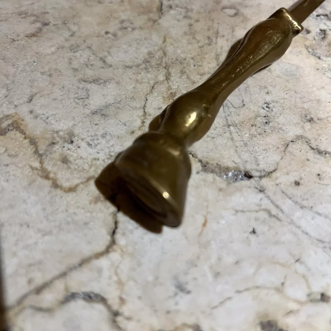 Valenti Solid Brass Letter Opener Equestrian Detail Spain - 5