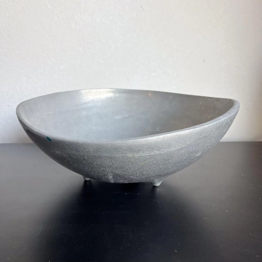1970s Bruce Fox Design Silver Metal Footed Bowl - 2