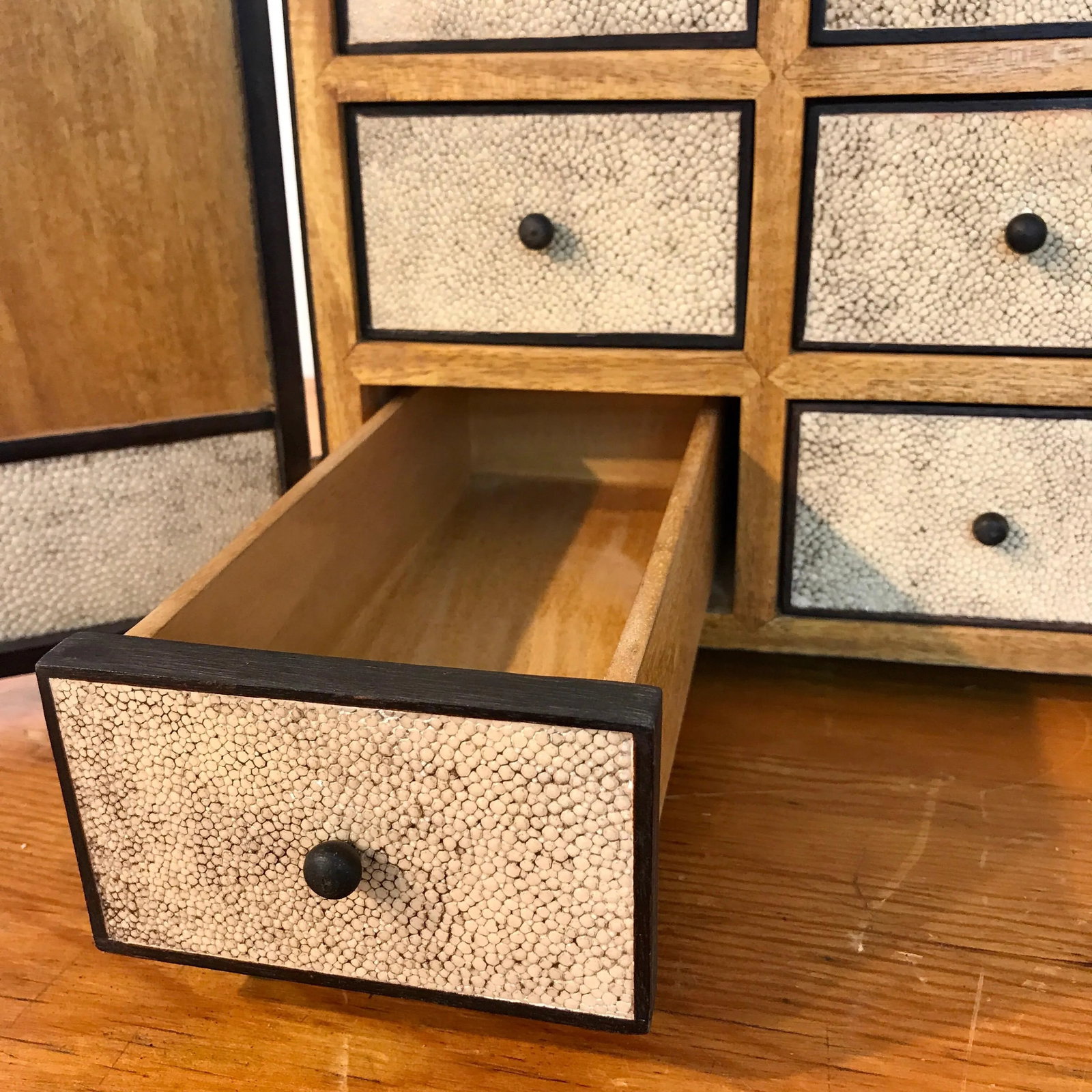 R&Y Augousti, Paris Shagreen and Lacquered Jewelry Box - 3