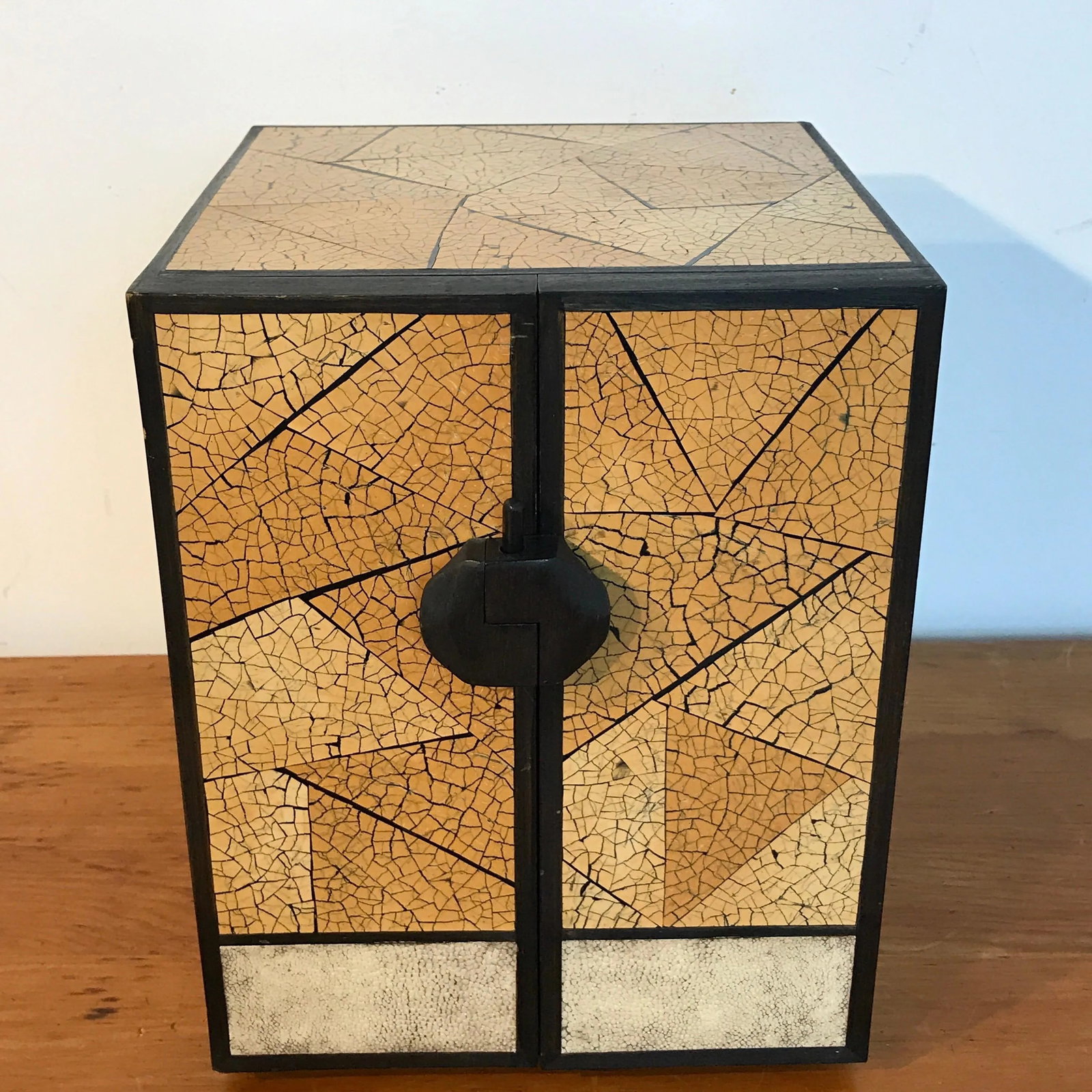 R&Y Augousti, Paris Shagreen and Lacquered Jewelry Box - 5