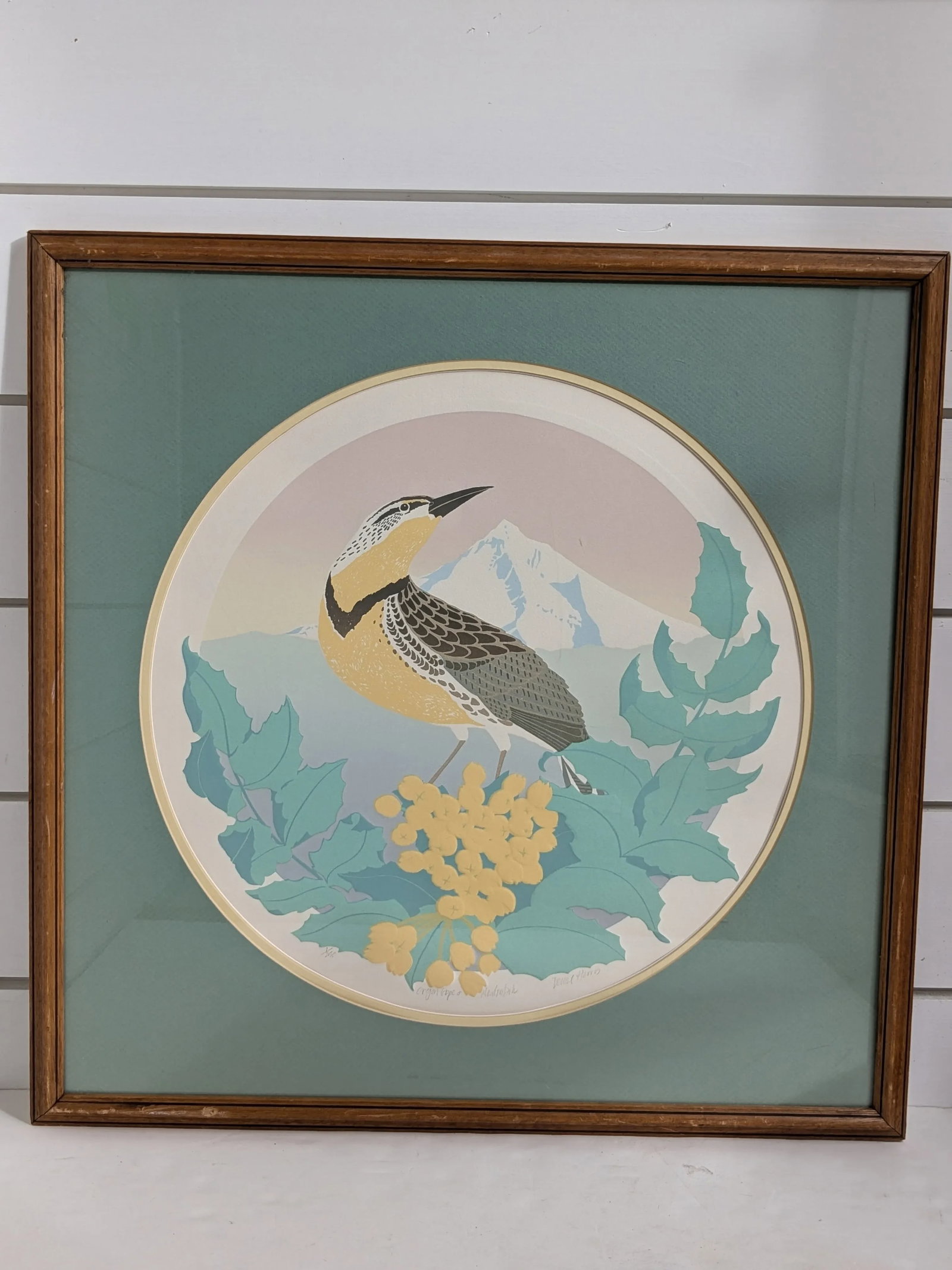 Denise Harris Hand Embellished Signed and Framed Lithograph - 2