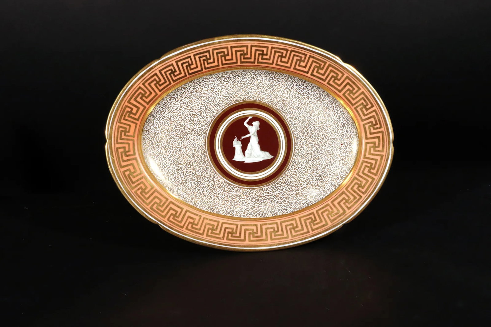 Regency Period Coalport Porcelain Neo-Classical Dishes - 4