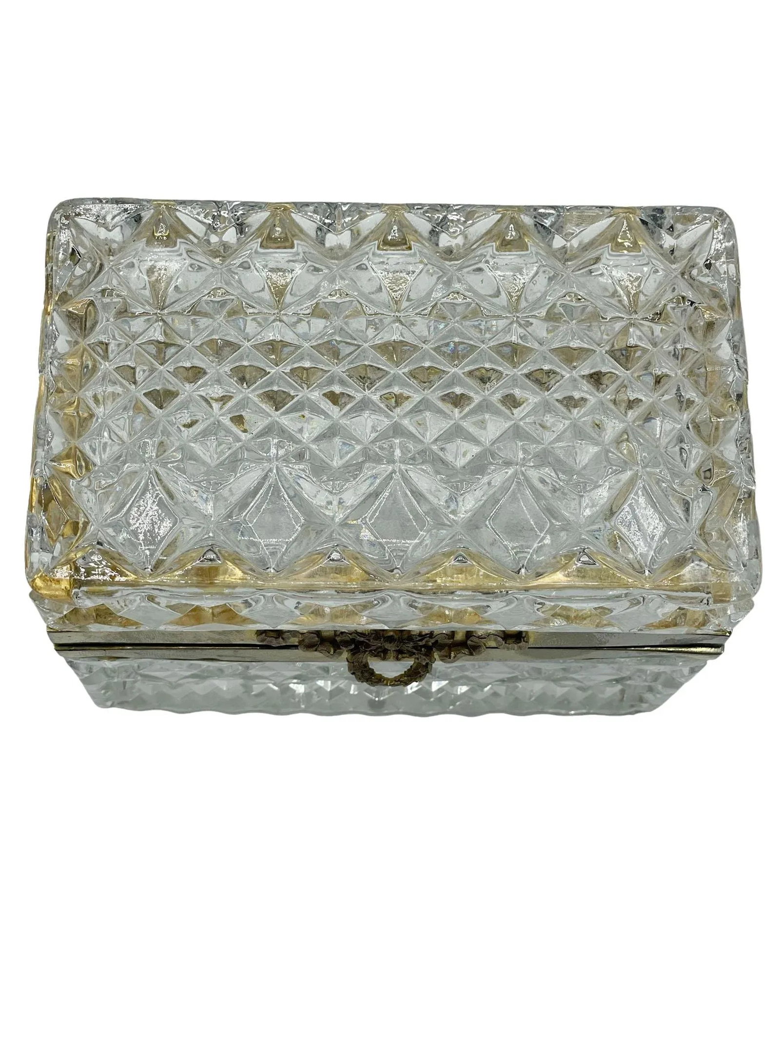 French Cut Crystal Box - 2