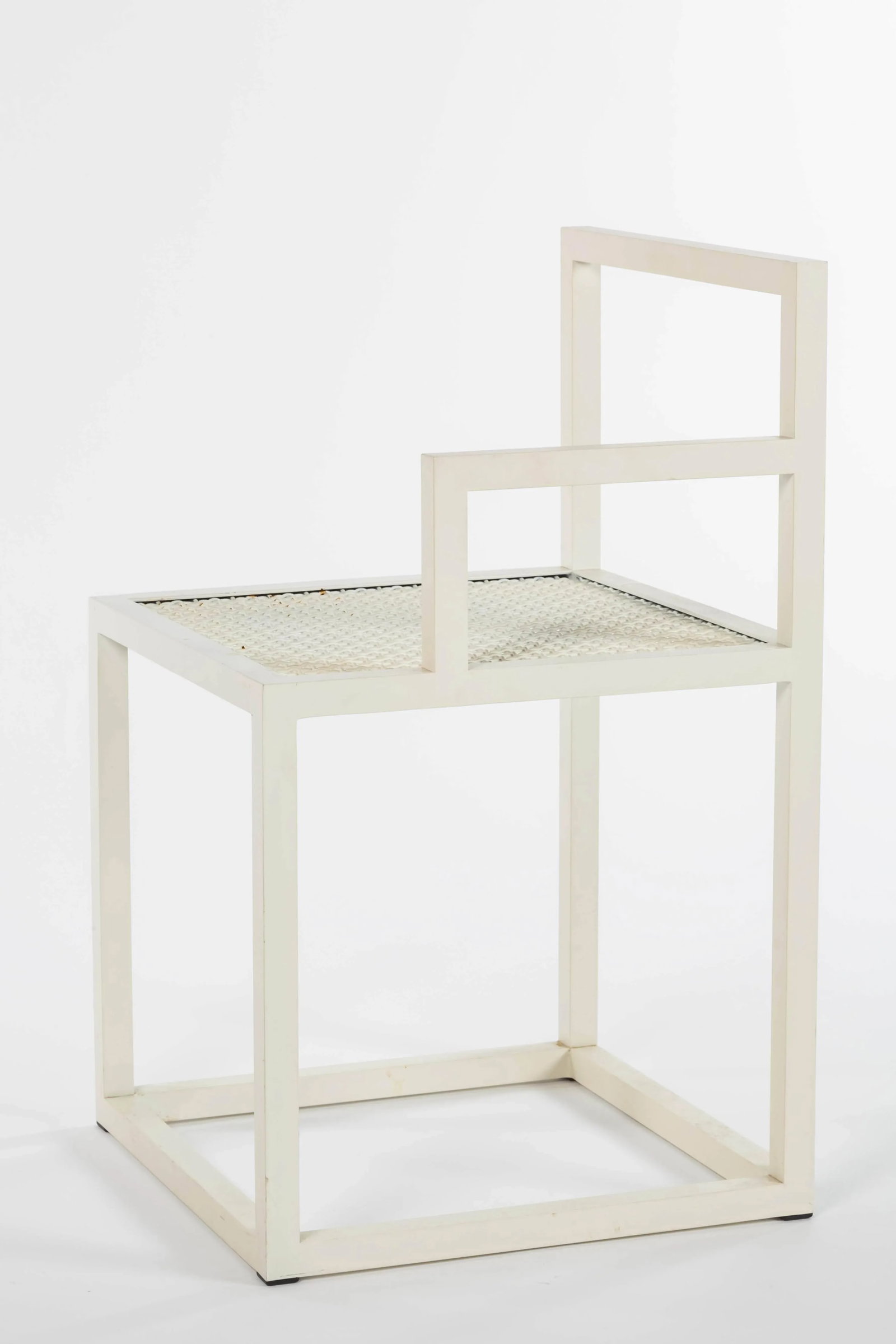Powder Coated Steel Prototype Chairs by Jonathan Nesci - a Pair - 7