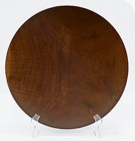 Bob Stocksdale Black Walnut Platter for "Mom and Dad" Circa 1965 - 6