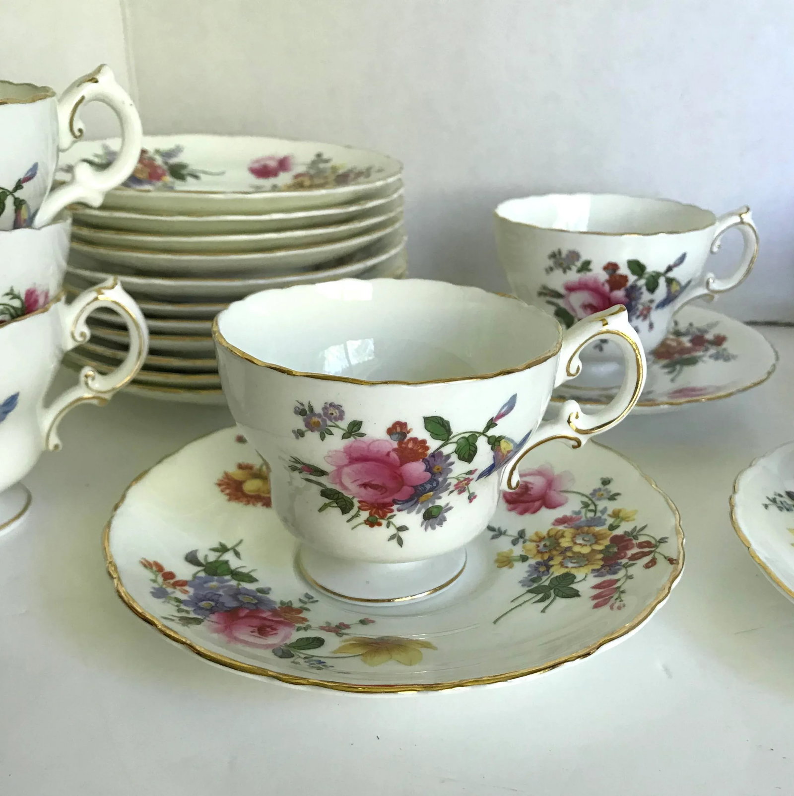 1940s English Royal Cauldon China Set of 70 Pieces - 5