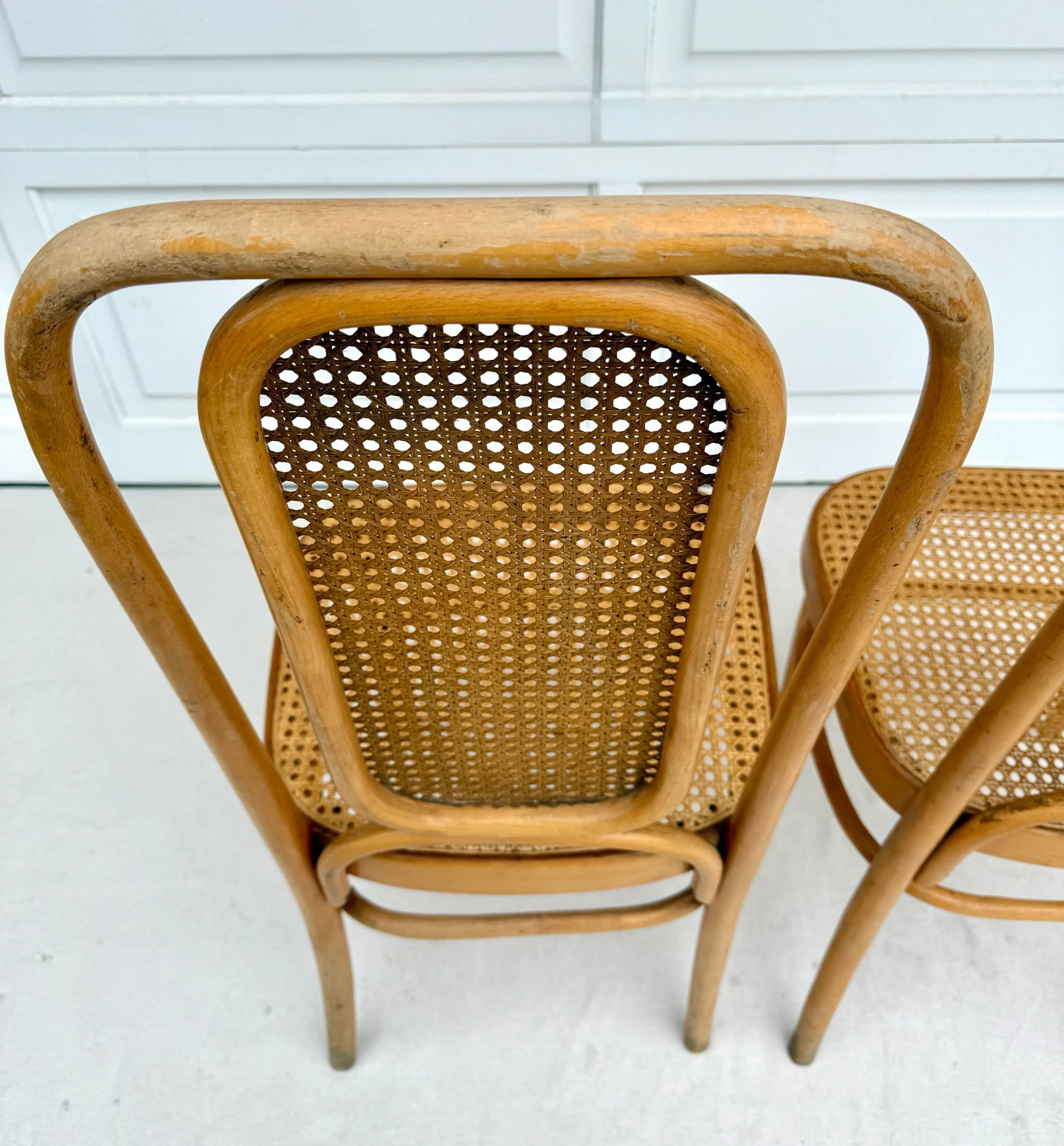Pair of Cane and Bentwood Thonet-Style Chairs - 8