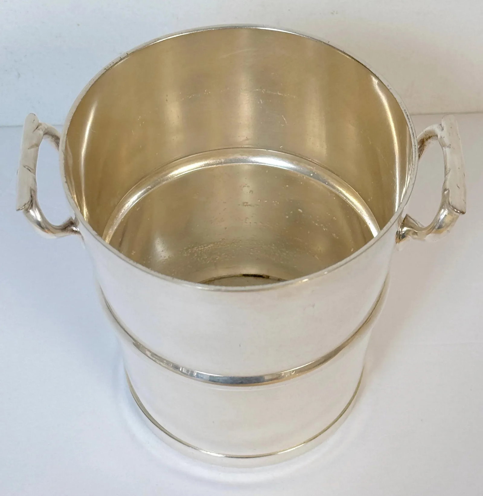 Antique Reiffel & Husted Silverplate Champagne / Ice Bucket USA, English Design - 3