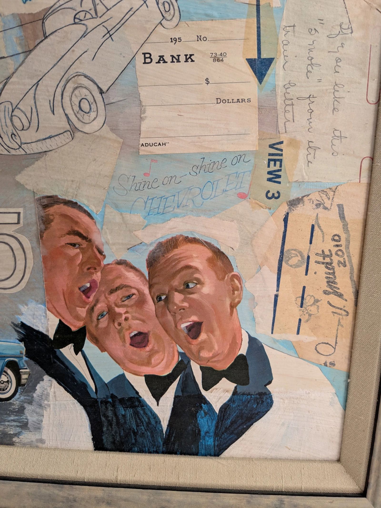 Contemporary Mixed Media Collage – Signed, Framed & Ready to Hang - 4