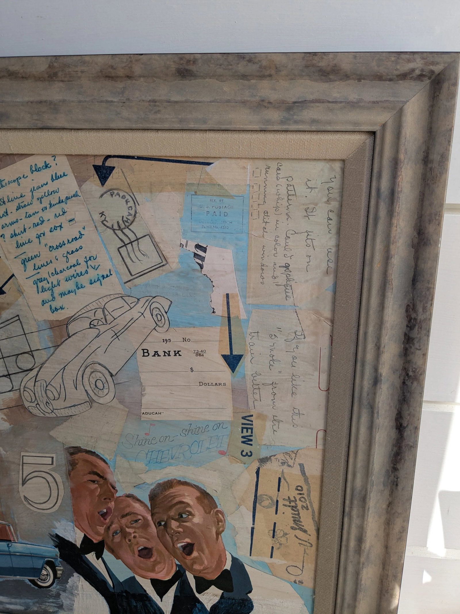 Contemporary Mixed Media Collage – Signed, Framed & Ready to Hang - 6