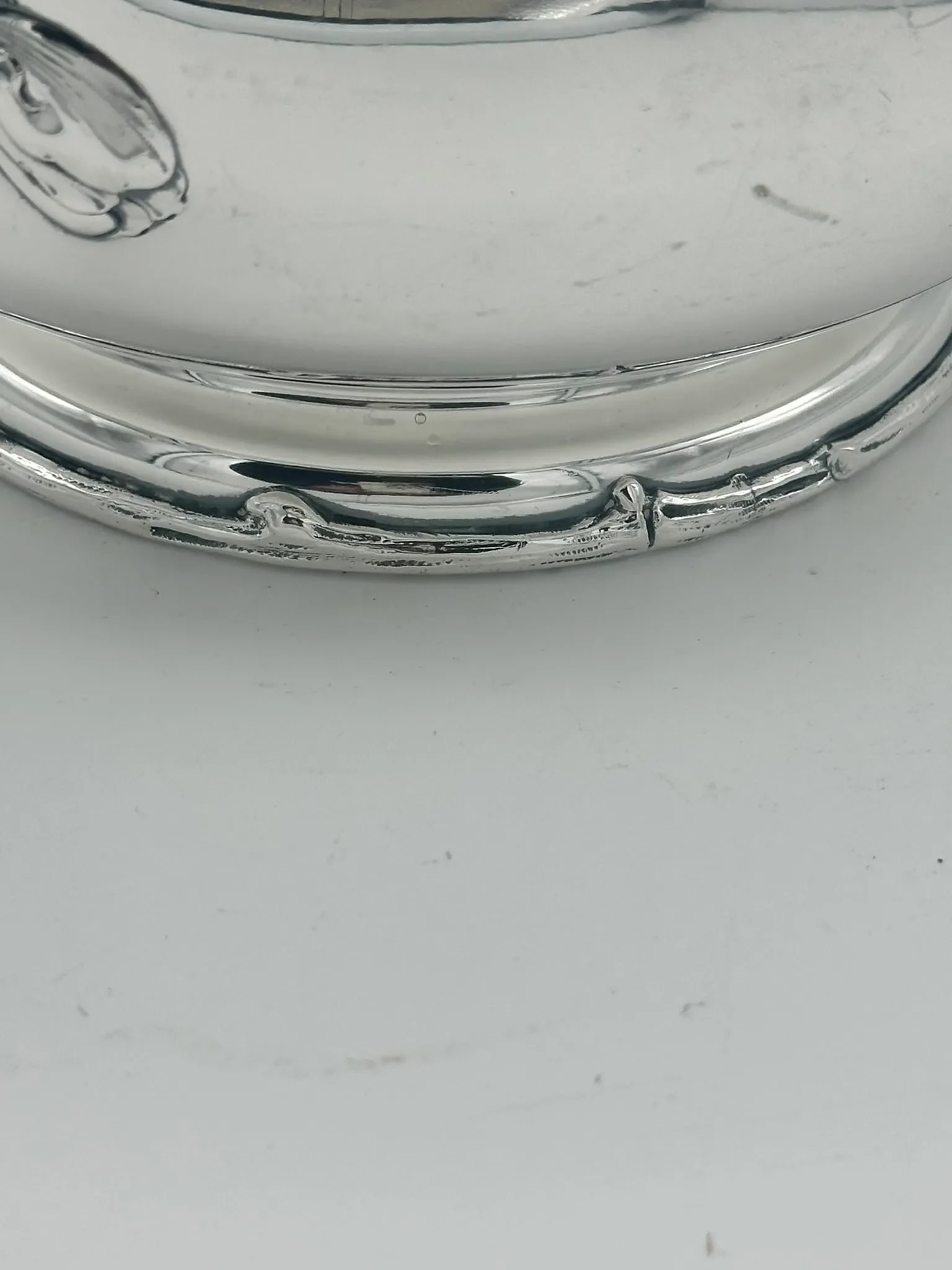 Early 1900s Loving Cup Wine Bucket. Gorham Sterling Silver. Branch Handles and Blossoms - 4