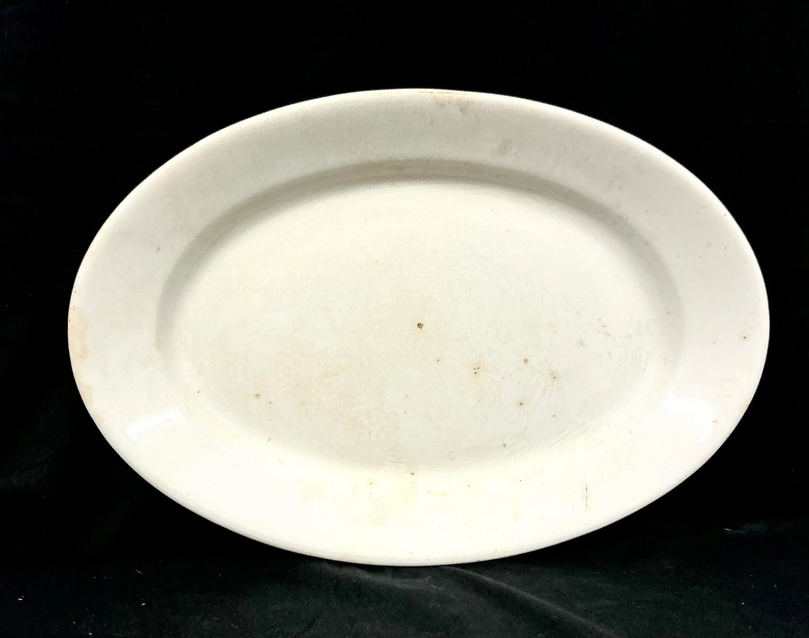 Large Ironstone Serving Platter by Henry Alcock and Company - 6