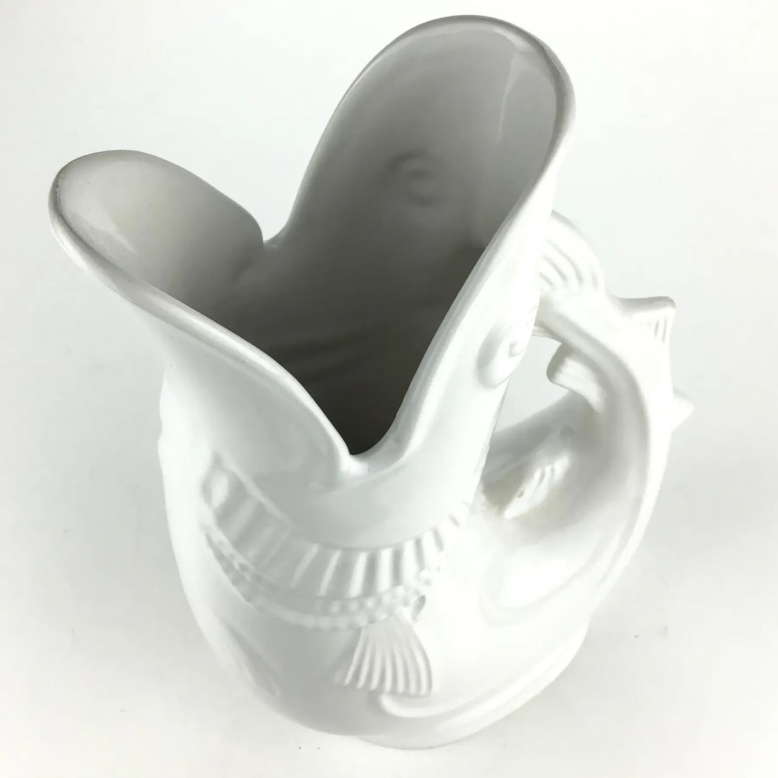 White Pottery Gurgling Cod by Shreveport Crump & Low Boston - 2