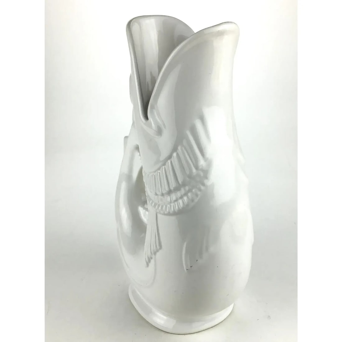 White Pottery Gurgling Cod by Shreveport Crump & Low Boston - 3
