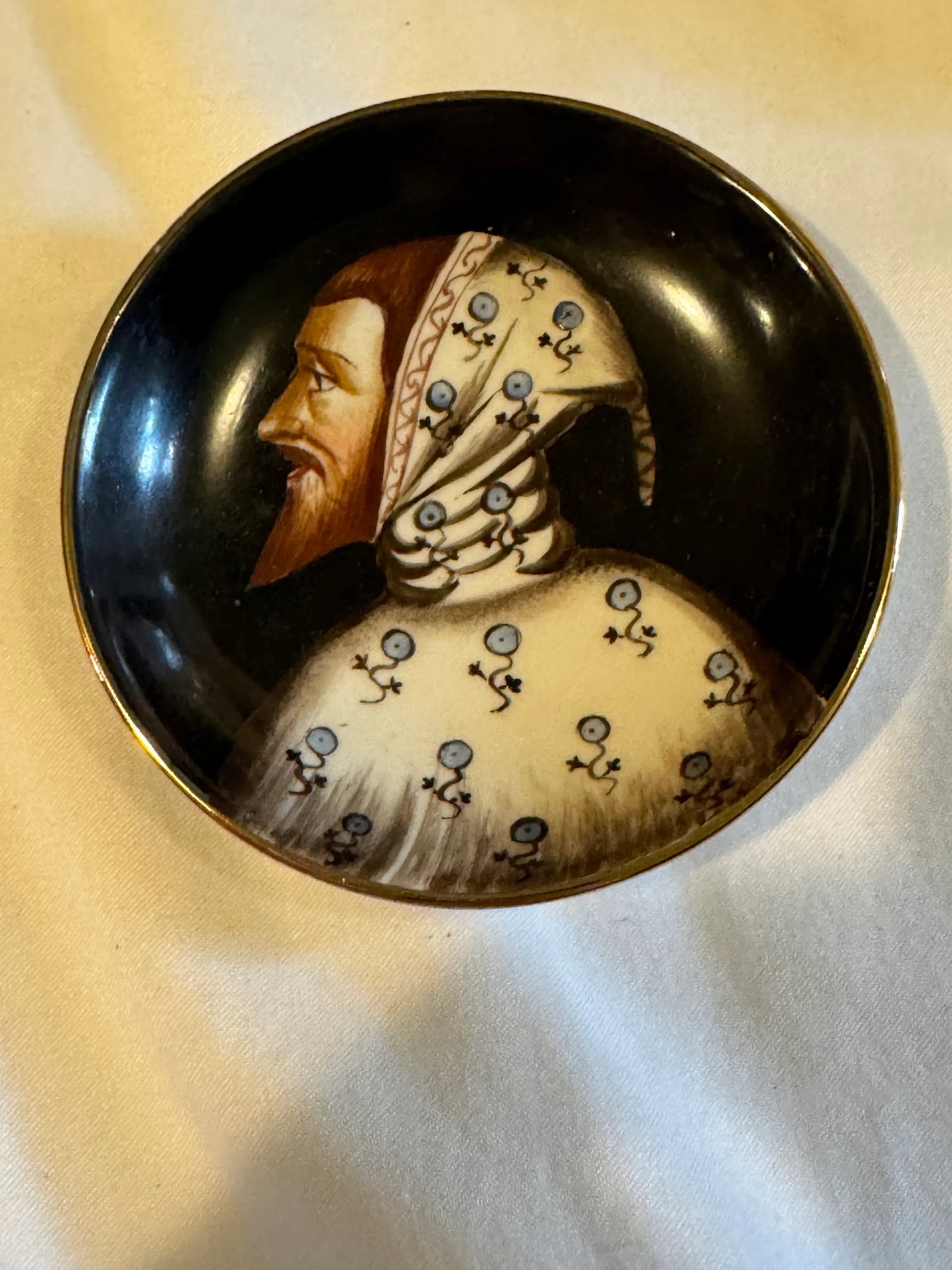 Collection of 5 Richard Ginori Handpainted Plates, Early 20th Century - 3