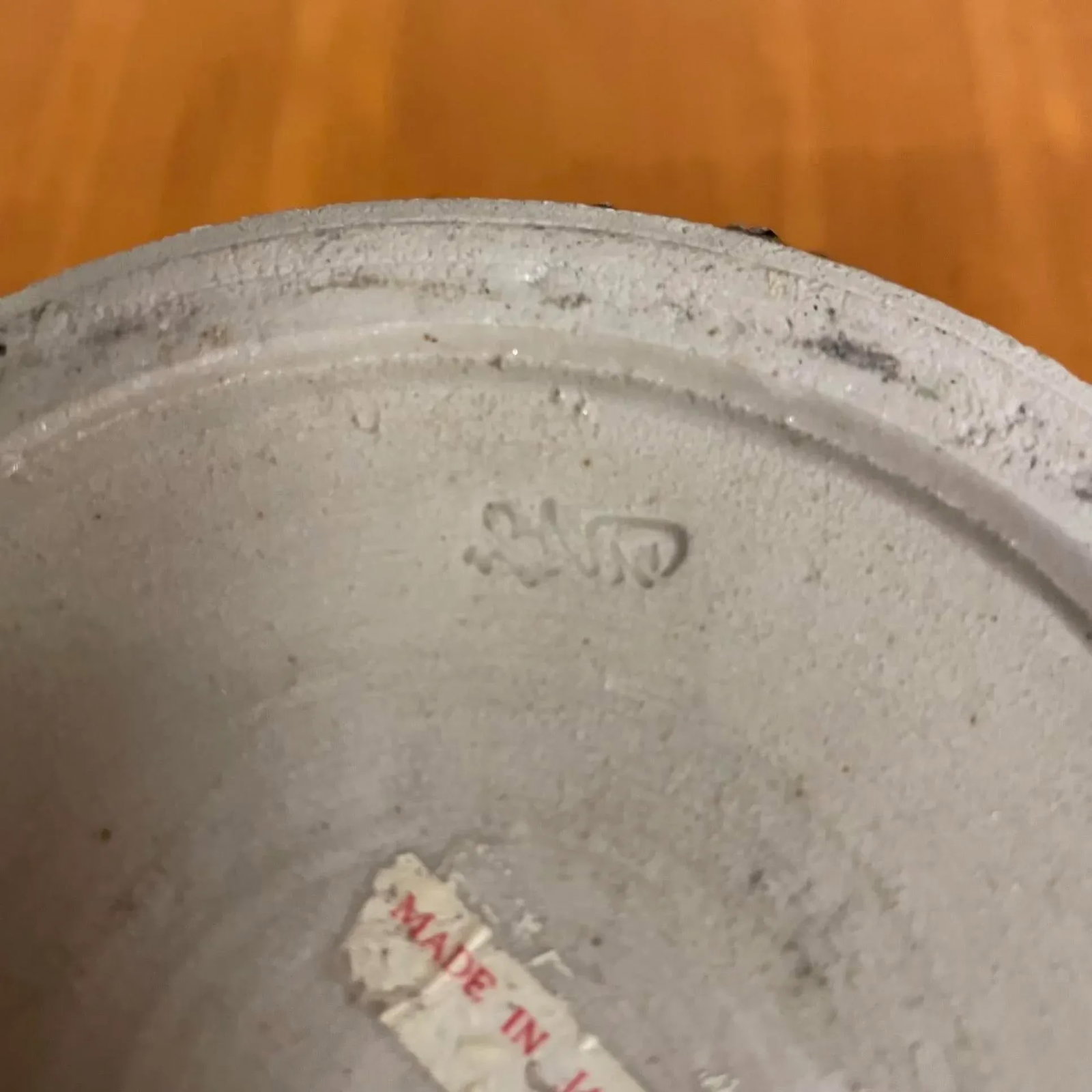 Japanese Textured Ceramic Vase With Maple Leaf Motif - 8